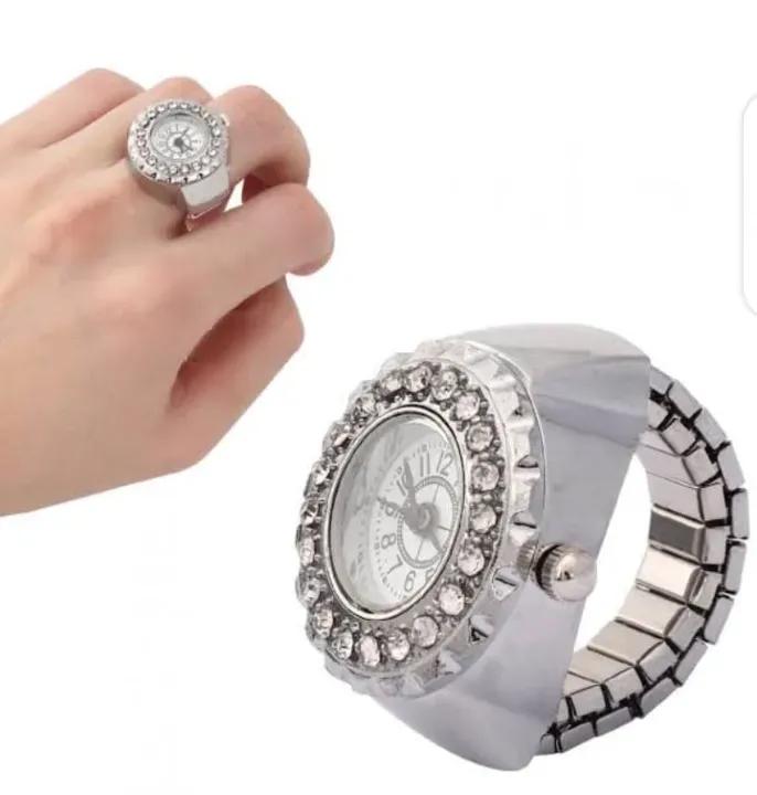 Women's Rose Gold Wristwatch with Crystal Bezel & Adjustable Strap